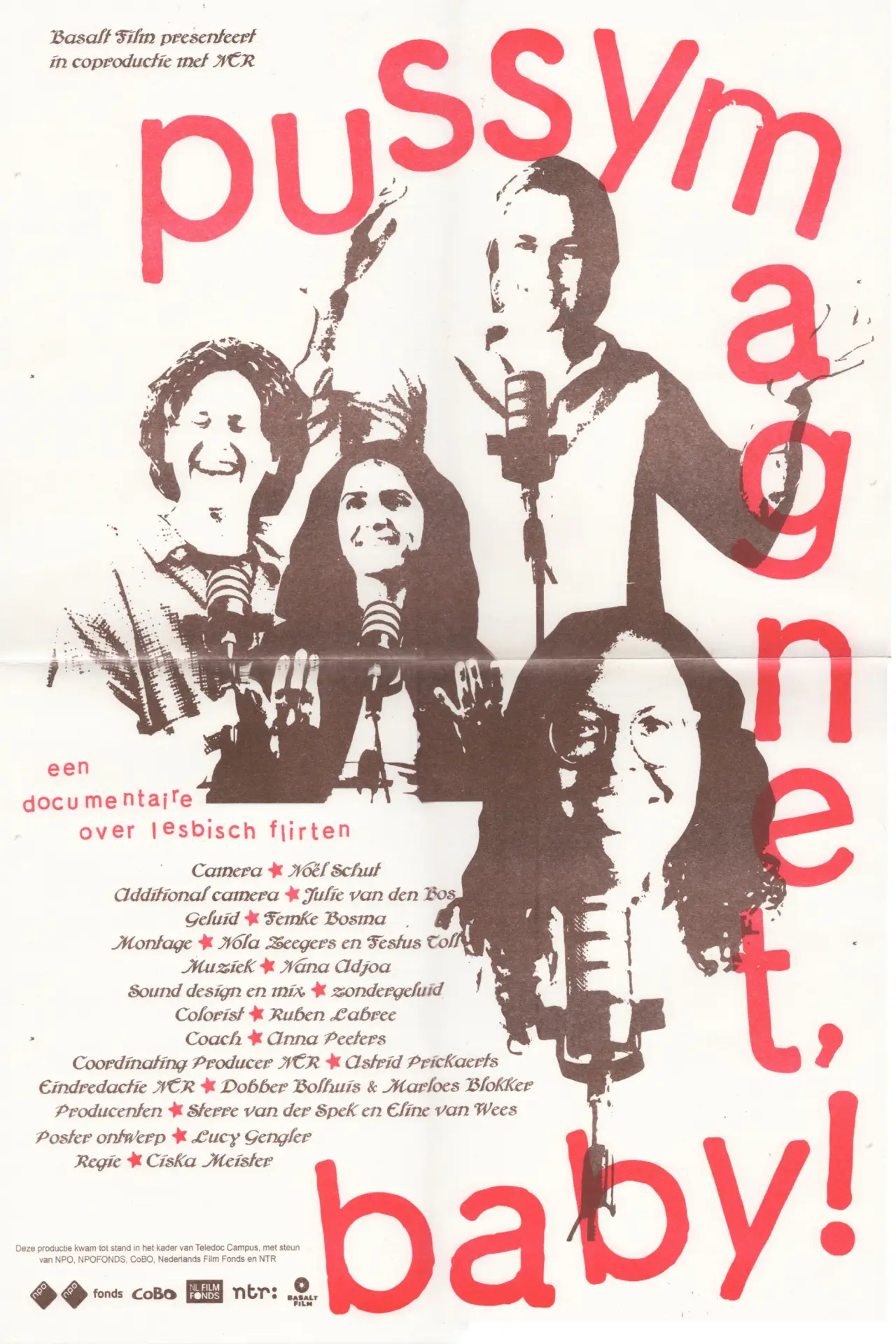 Plakat filmowy "Pussymagnet, Baby!"