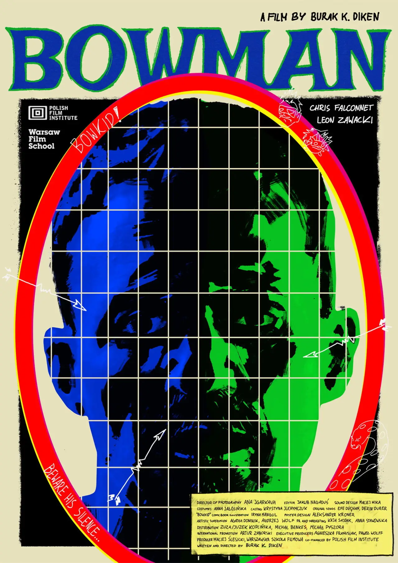Plakat filmowy "BOWMAN"