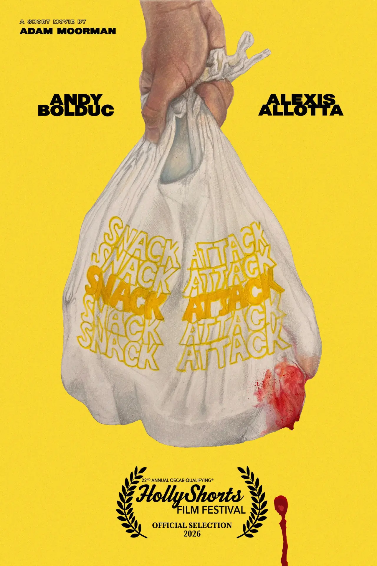 Plakat filmowy "SNACK ATTACK"