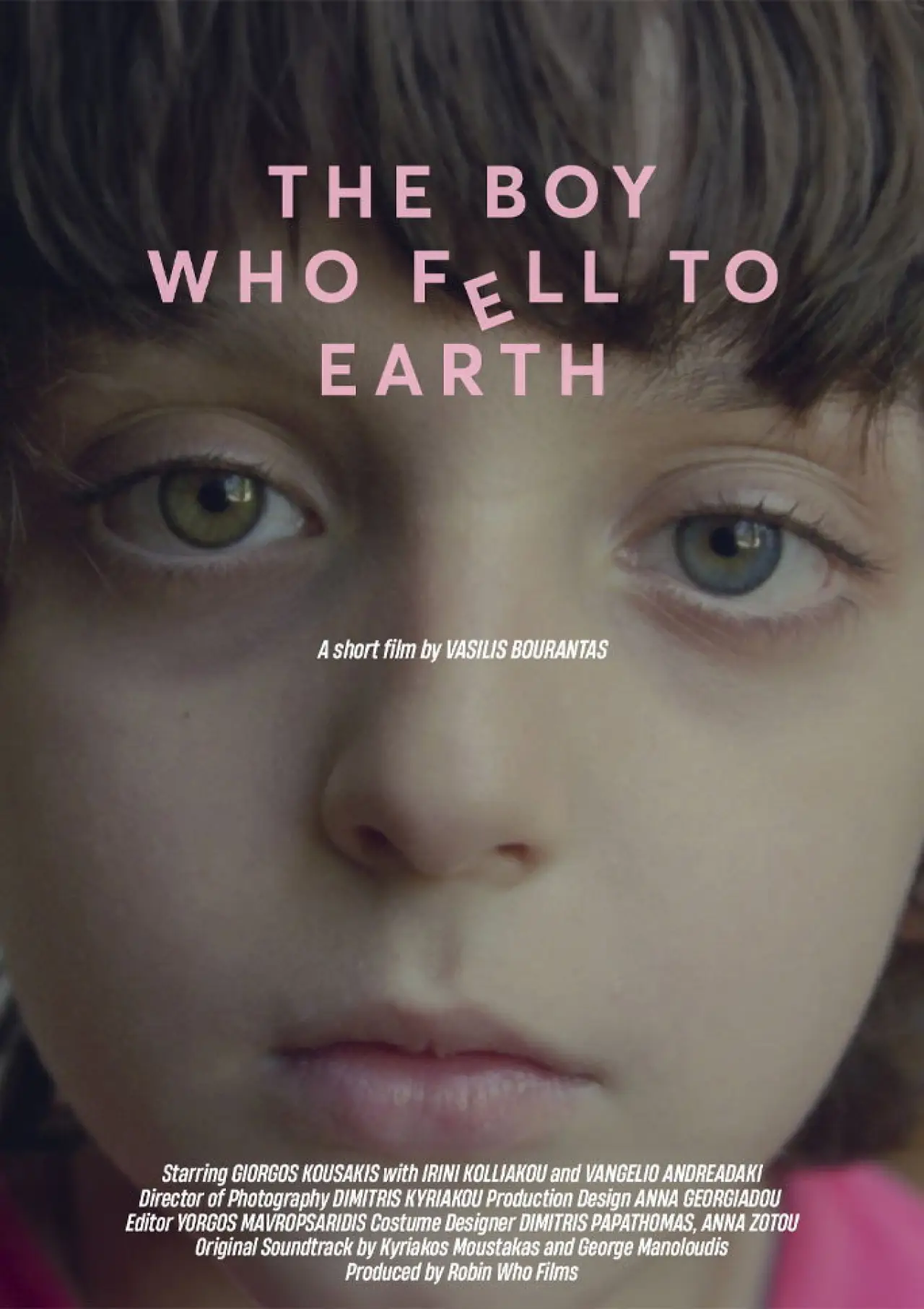 Plakat filmowy "The Boy who Fell to Earth"