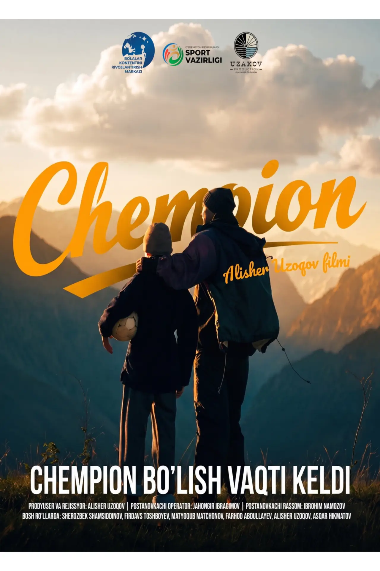 Plakat filmowy "Chempion"