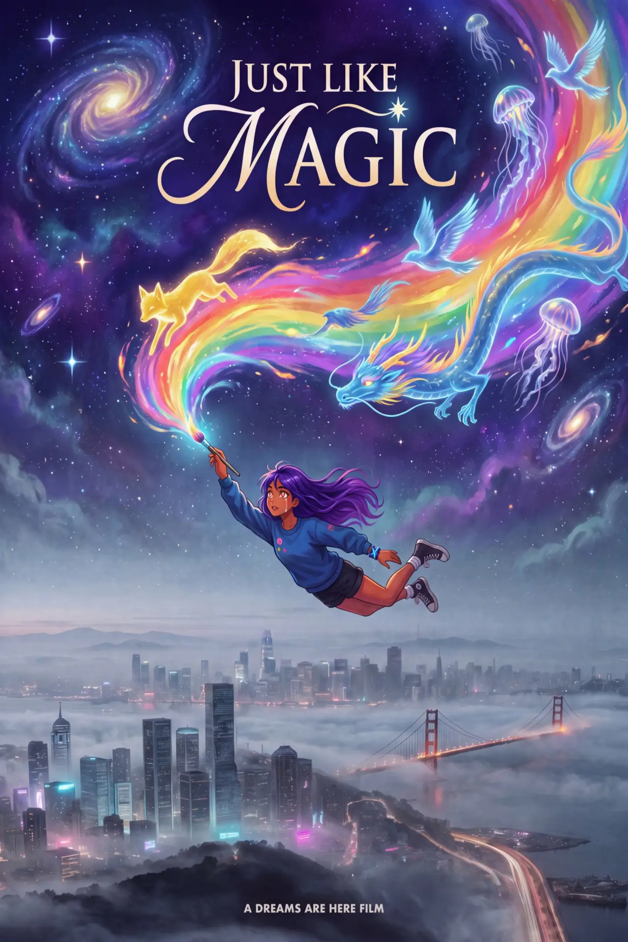 Plakat filmowy "Just Like Magic"