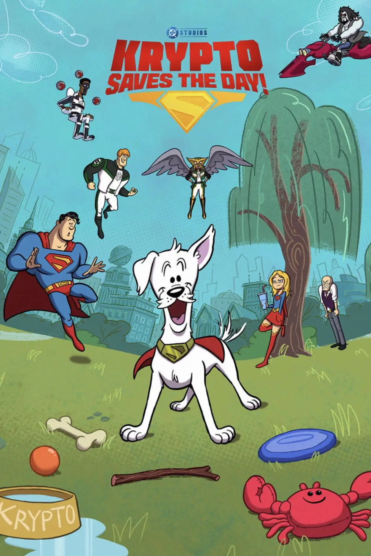 Plakat filmowy "Krypto Saves the Day!: Space Busted"
