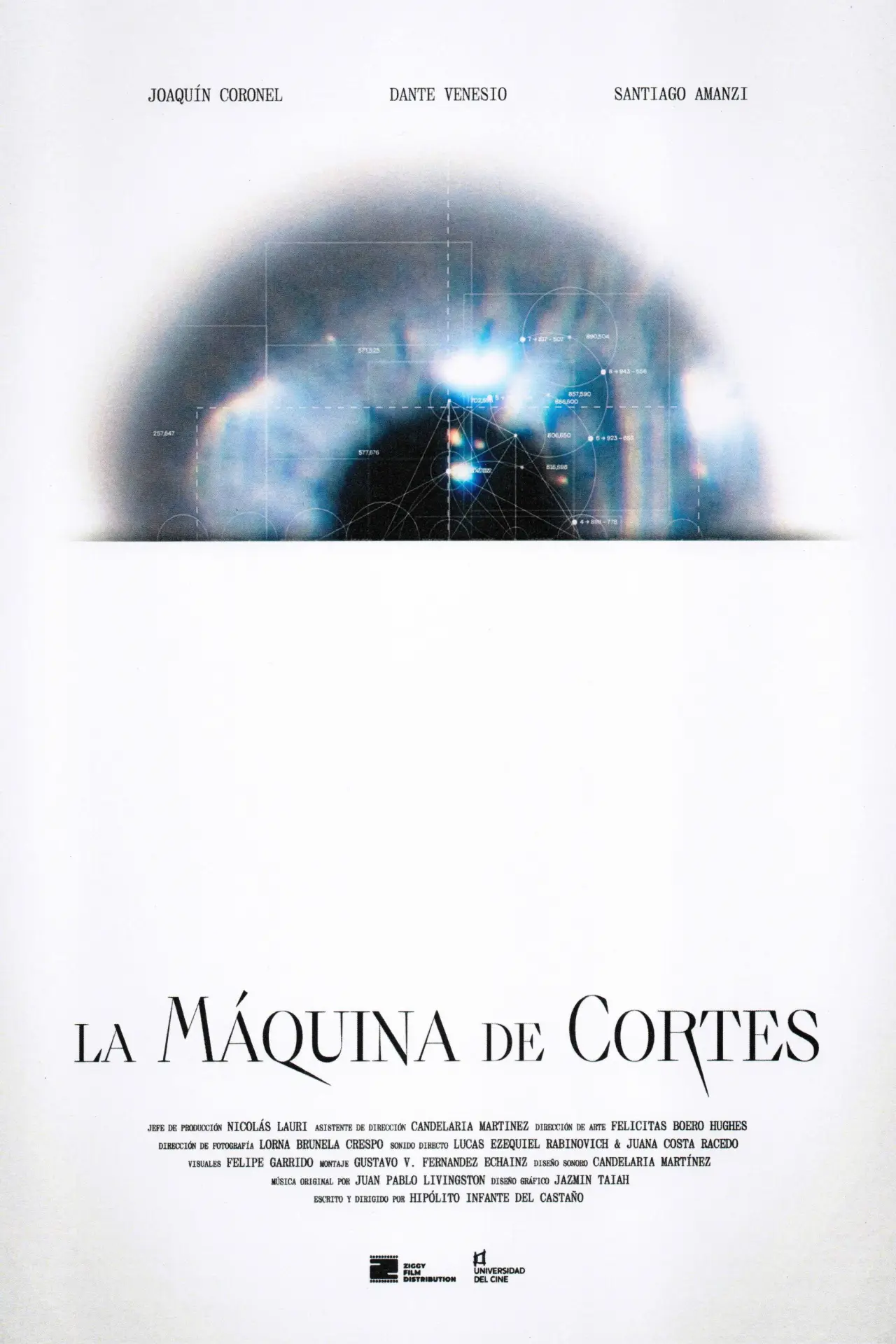 Plakat filmowy "The Cutting Machine"