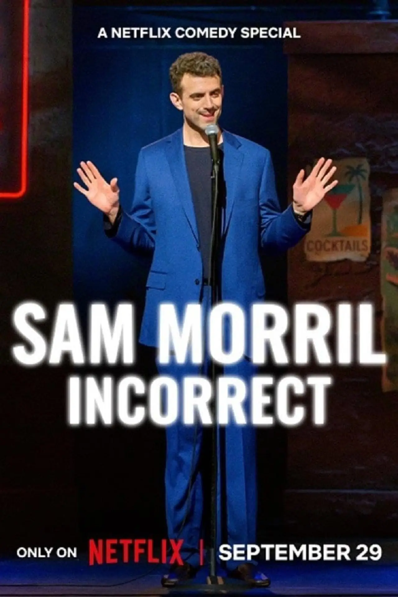 Plakat filmowy "Sam Morril: Incorrect"