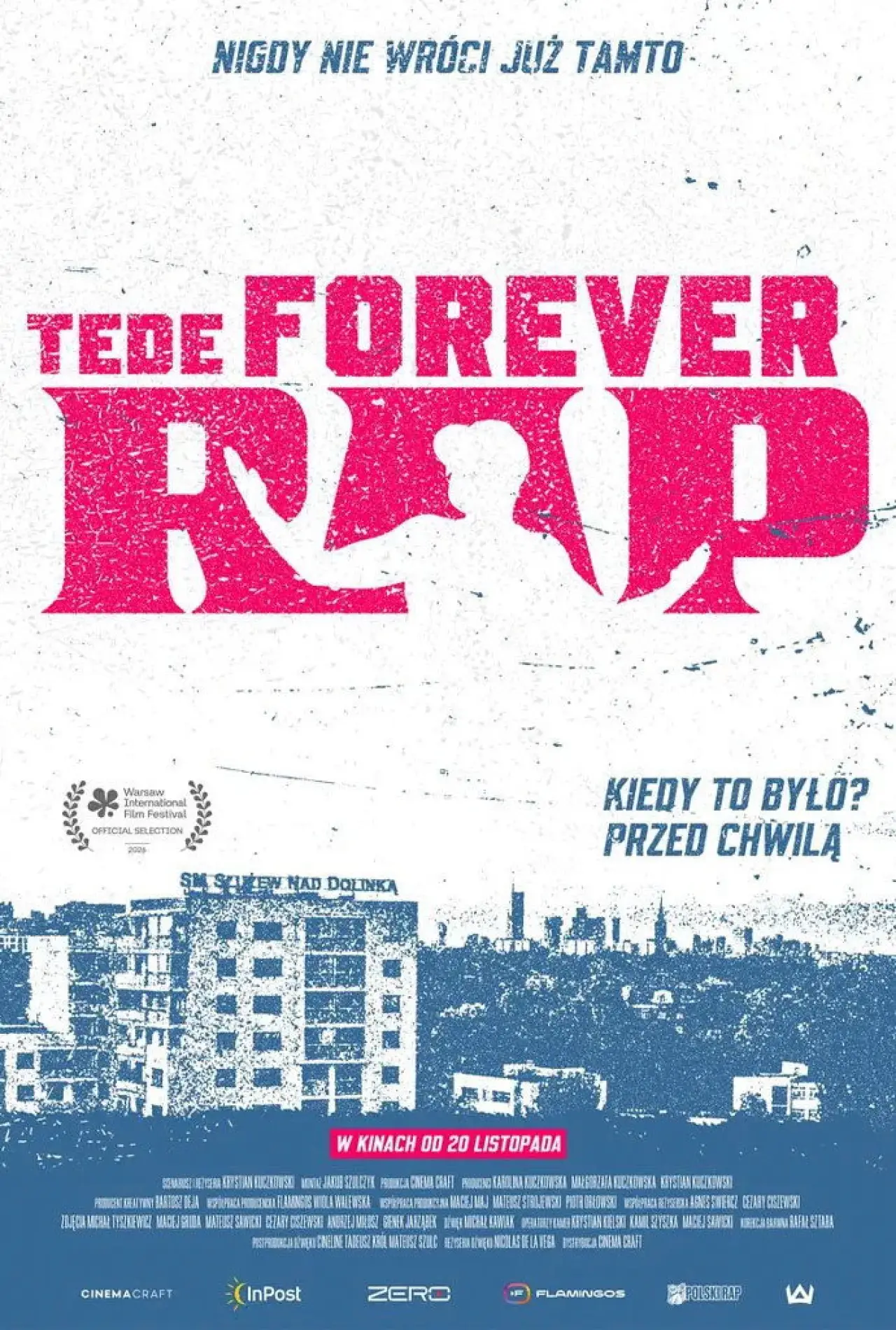 Plakat filmowy "TEDE. Forever Rap"
