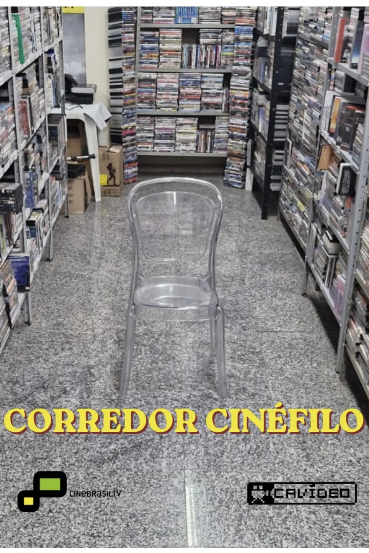Plakat filmowy "Corredor Cinéfilo - Cavi Borges"