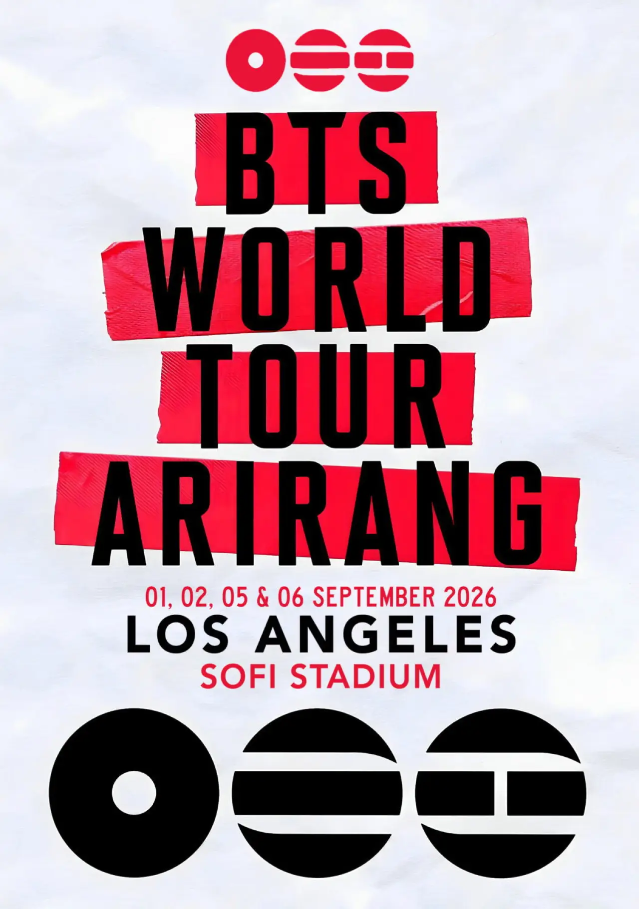 Plakat filmowy "BTS WORLD TOUR [ARIRANG] in Los Angeles"