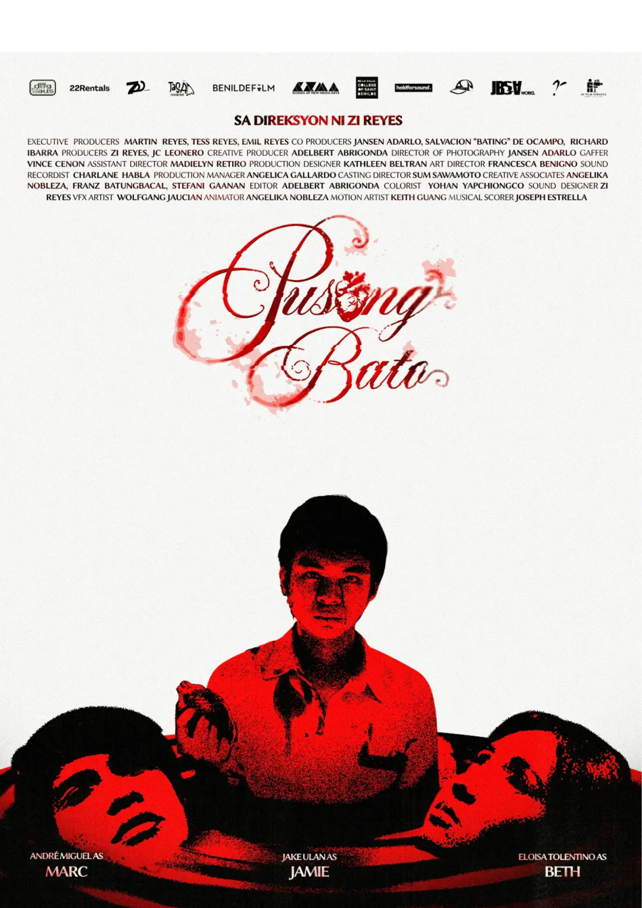 Plakat filmowy "Pusong Bato"