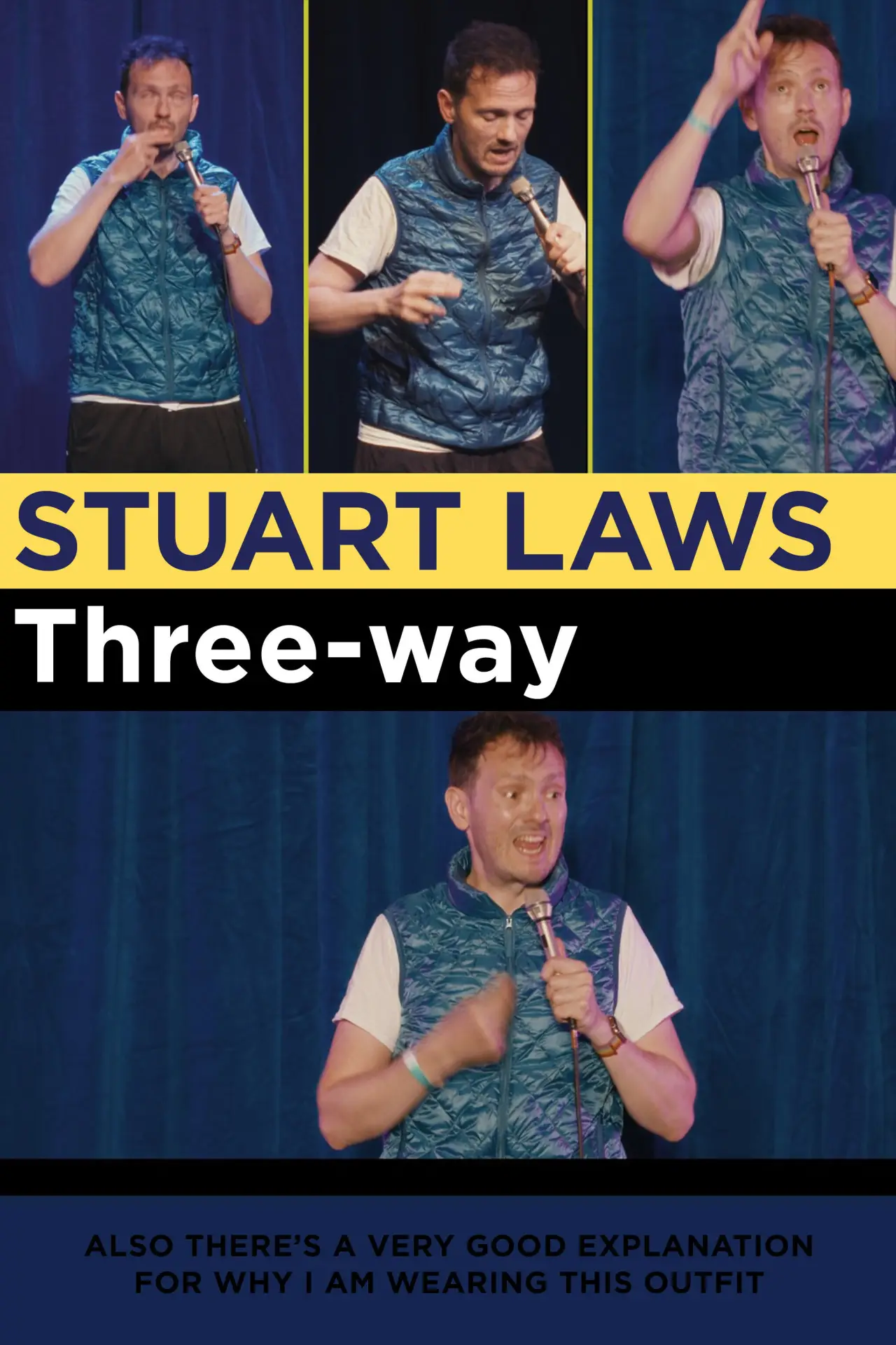 Plakat filmowy "Stuart Laws: Three-Way"