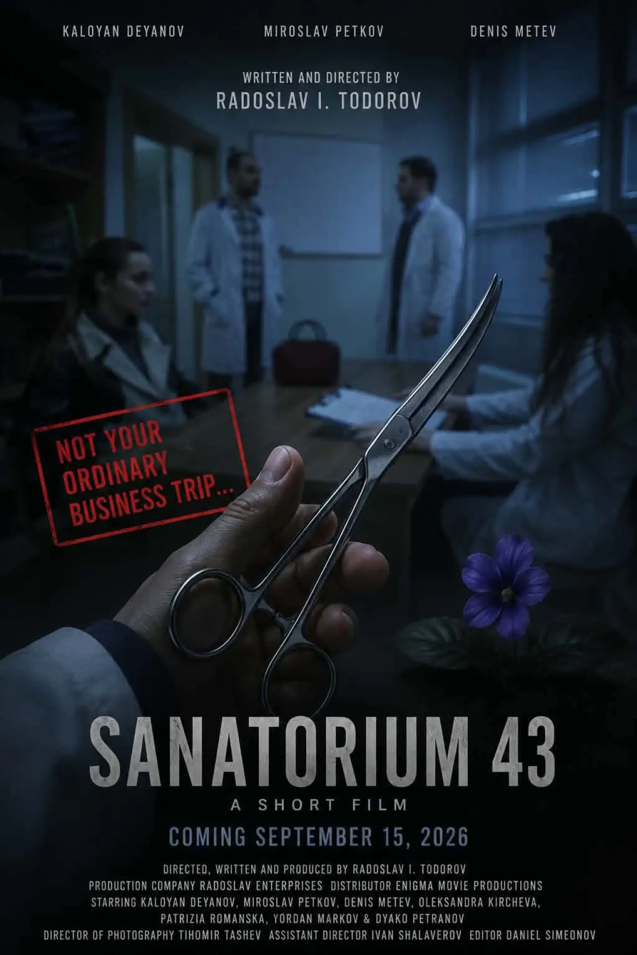 Plakat filmowy "Sanatorium 43"