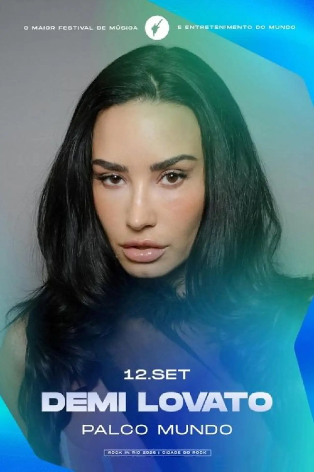 Plakat filmowy "Demi Lovato - Rock in Rio 2026"