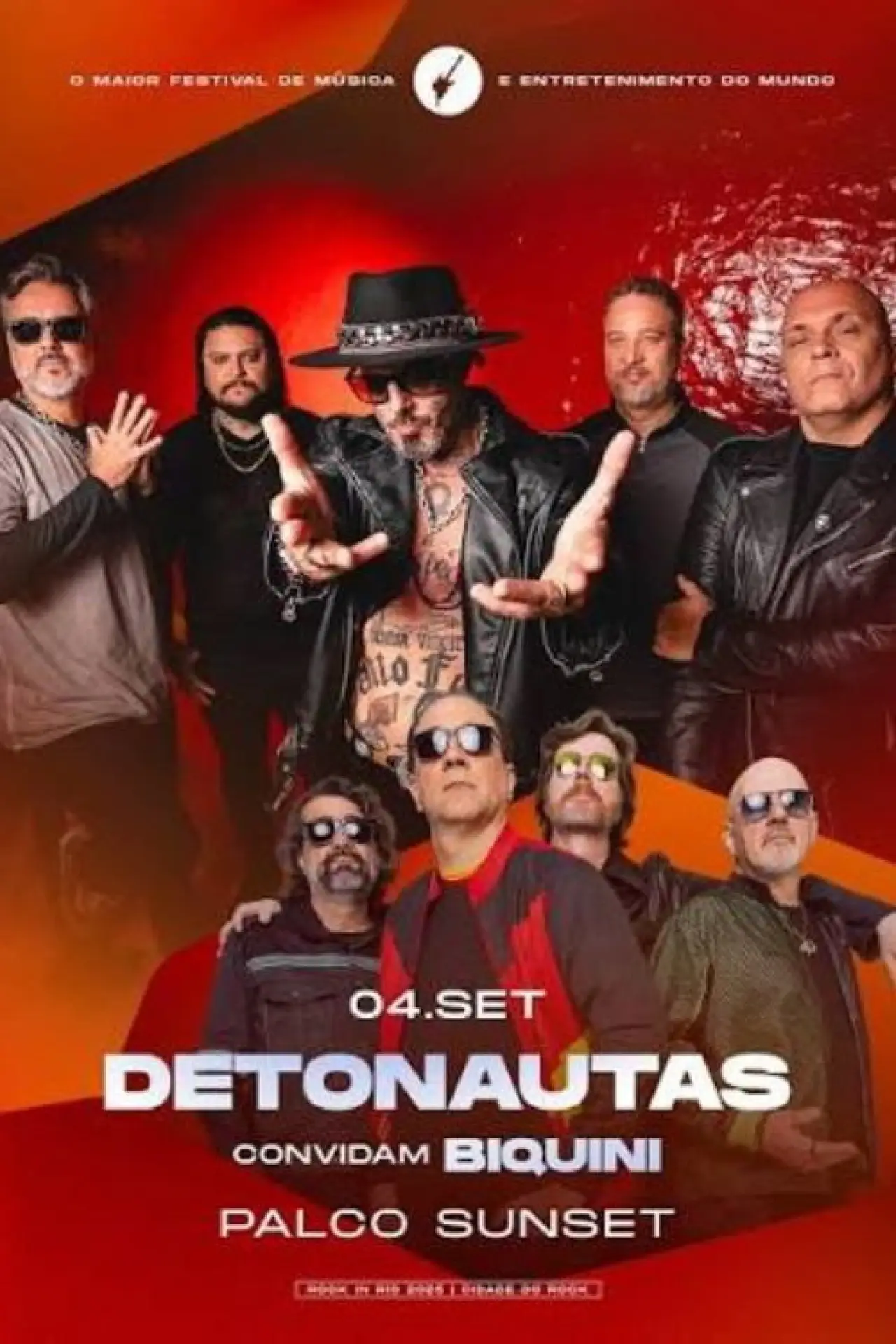 Plakat filmowy "Detonautas Roque Clube - Rock In Rio 2026"