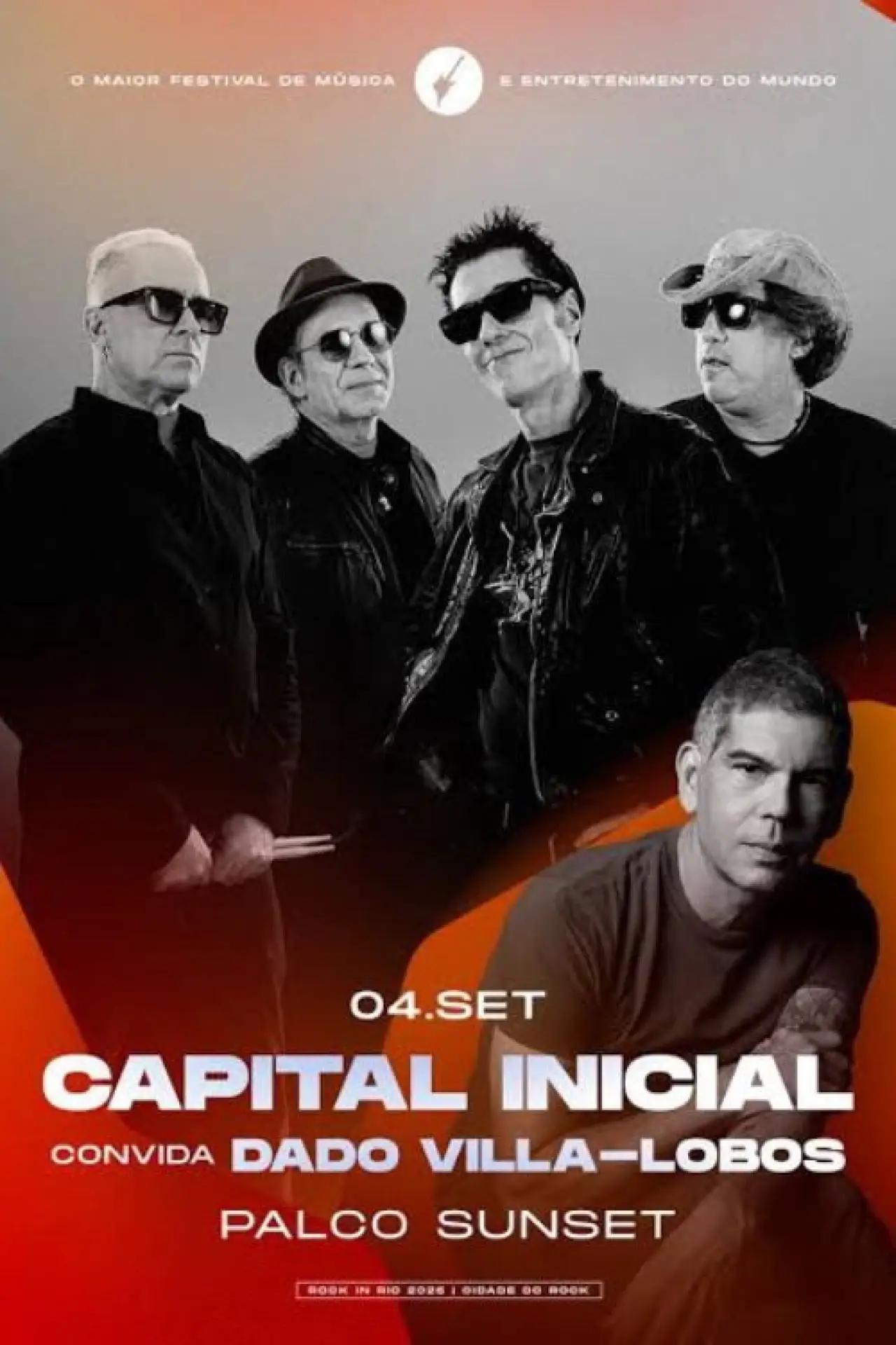 Plakat filmowy "Capital Inicial - Rock in Rio 2026"