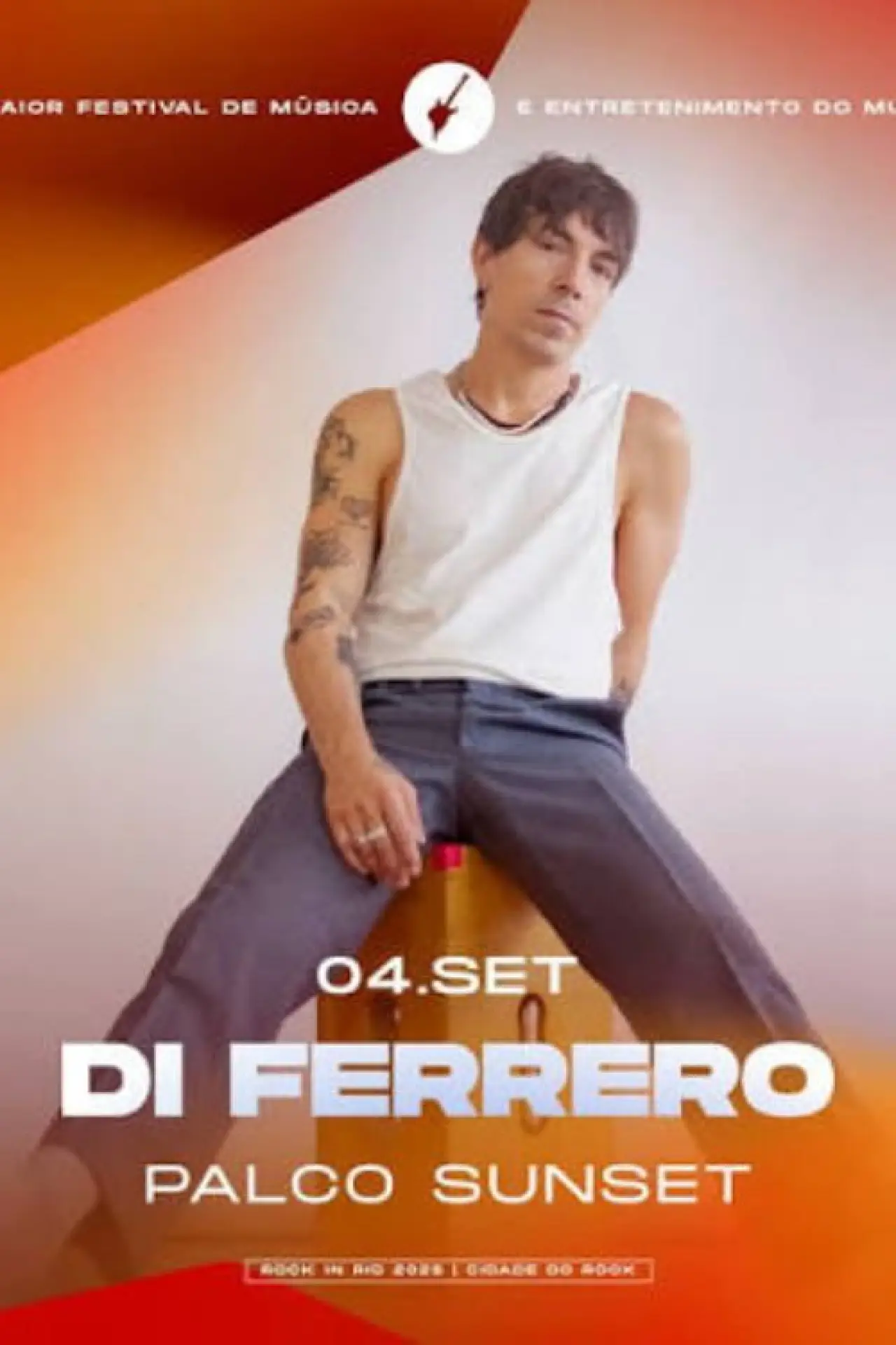 Plakat filmowy "Di Ferrero - Rrock in Rio 2026"