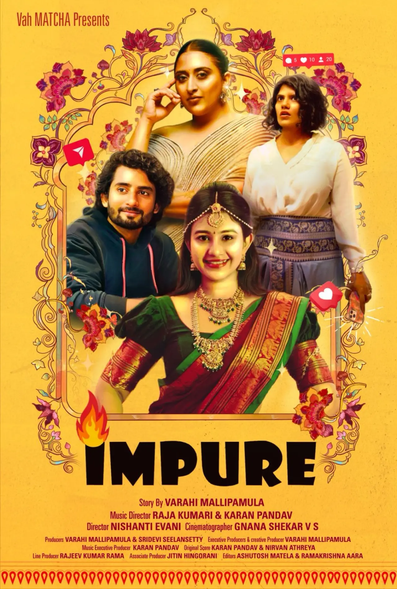 Plakat filmowy "Impure"