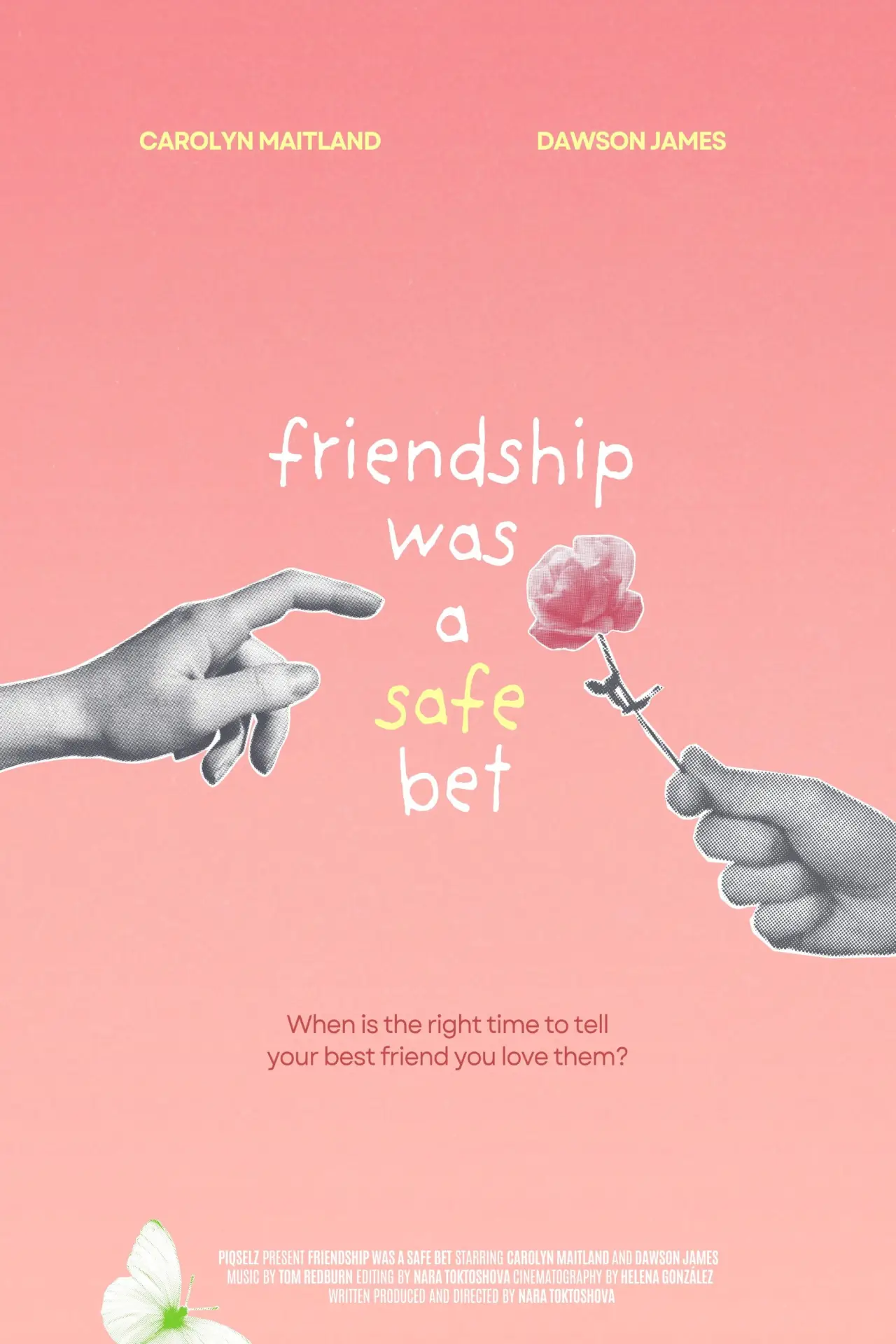 Plakat filmowy "Friendship Was a Safe Bet"
