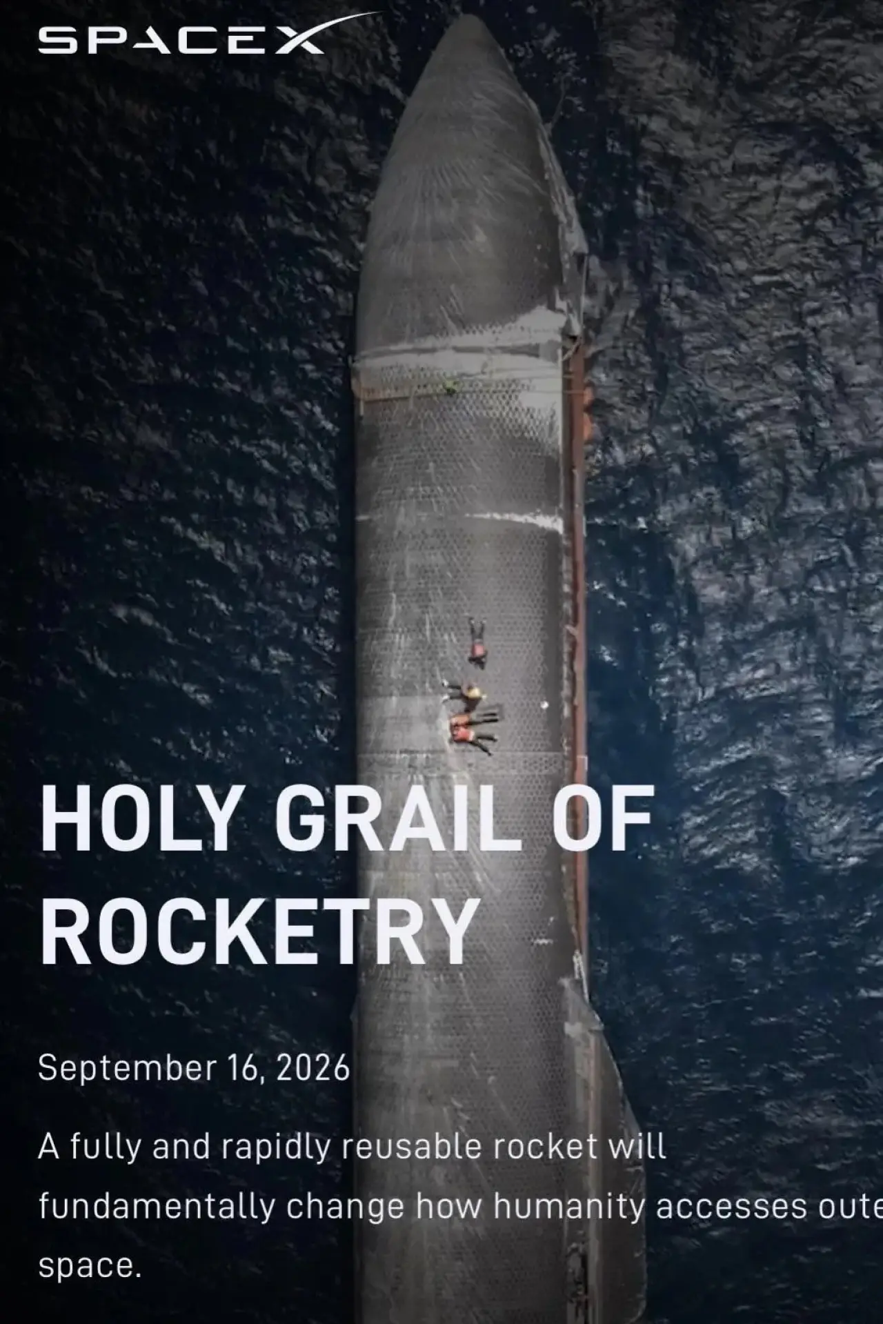 Plakat filmowy "The Holy Grail of Rocketry"