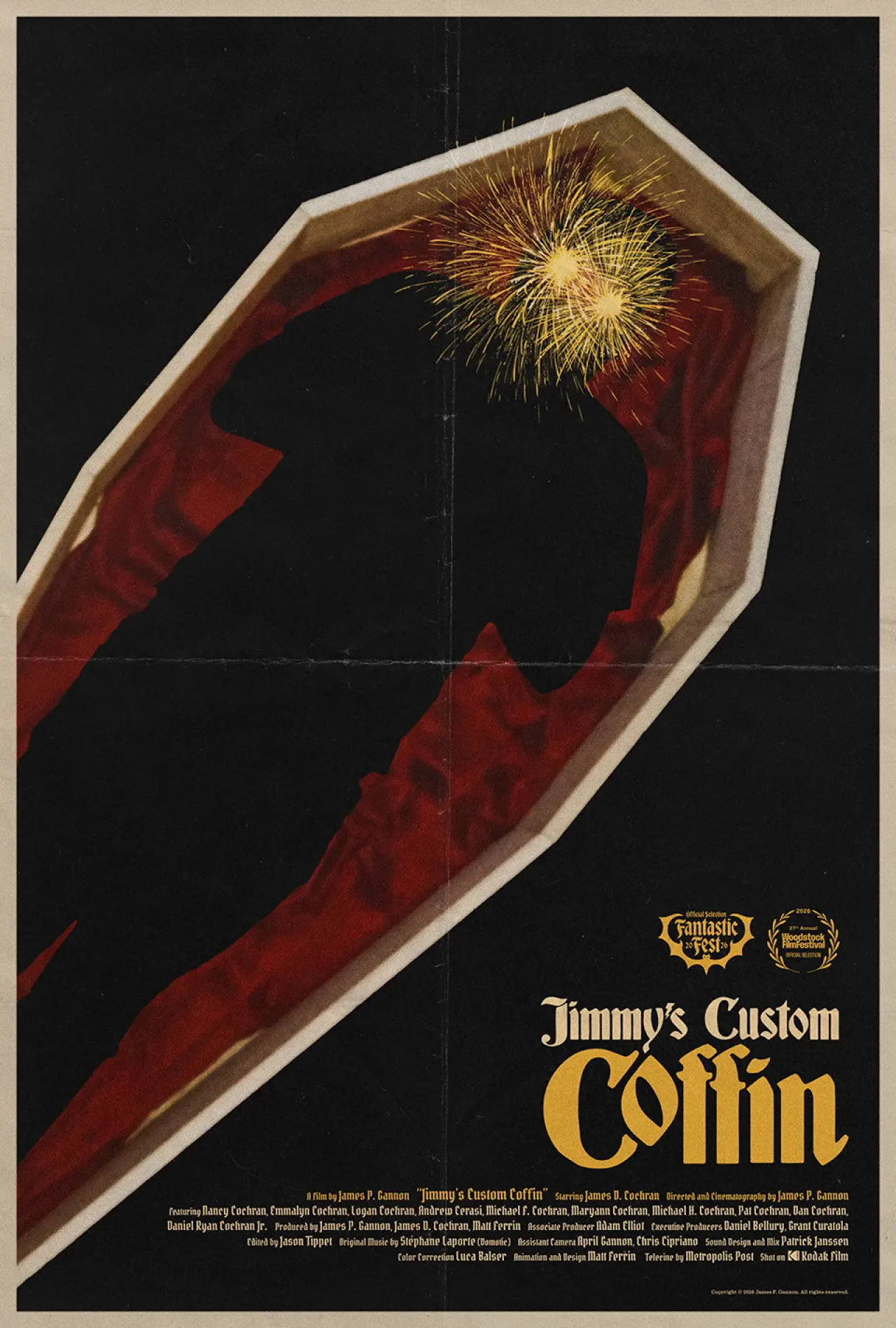 Plakat filmowy "Jimmy’s Custom Coffin"