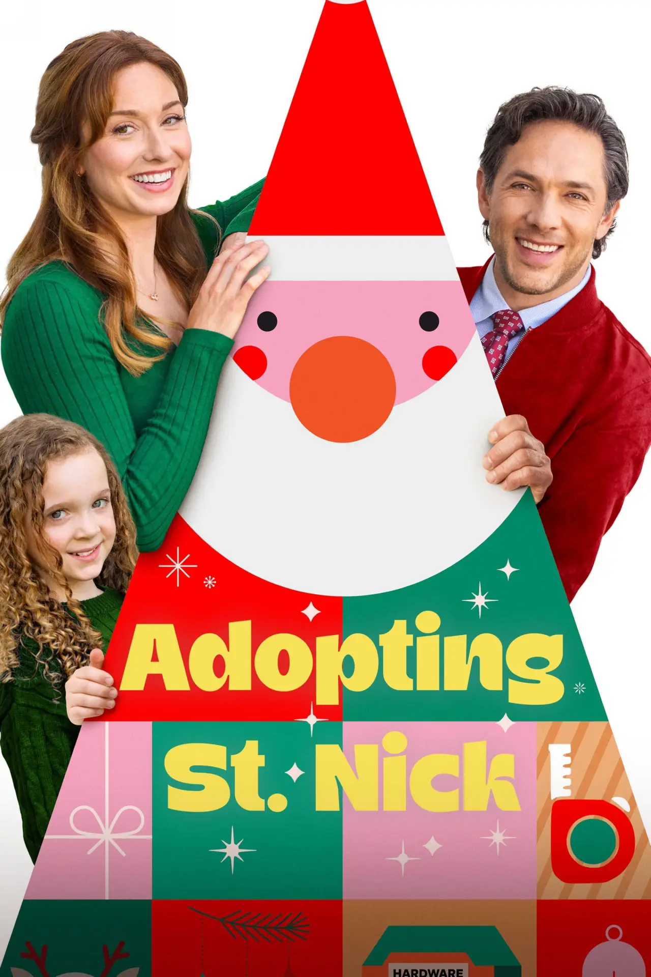 Plakat filmowy "Adopting St. Nick"