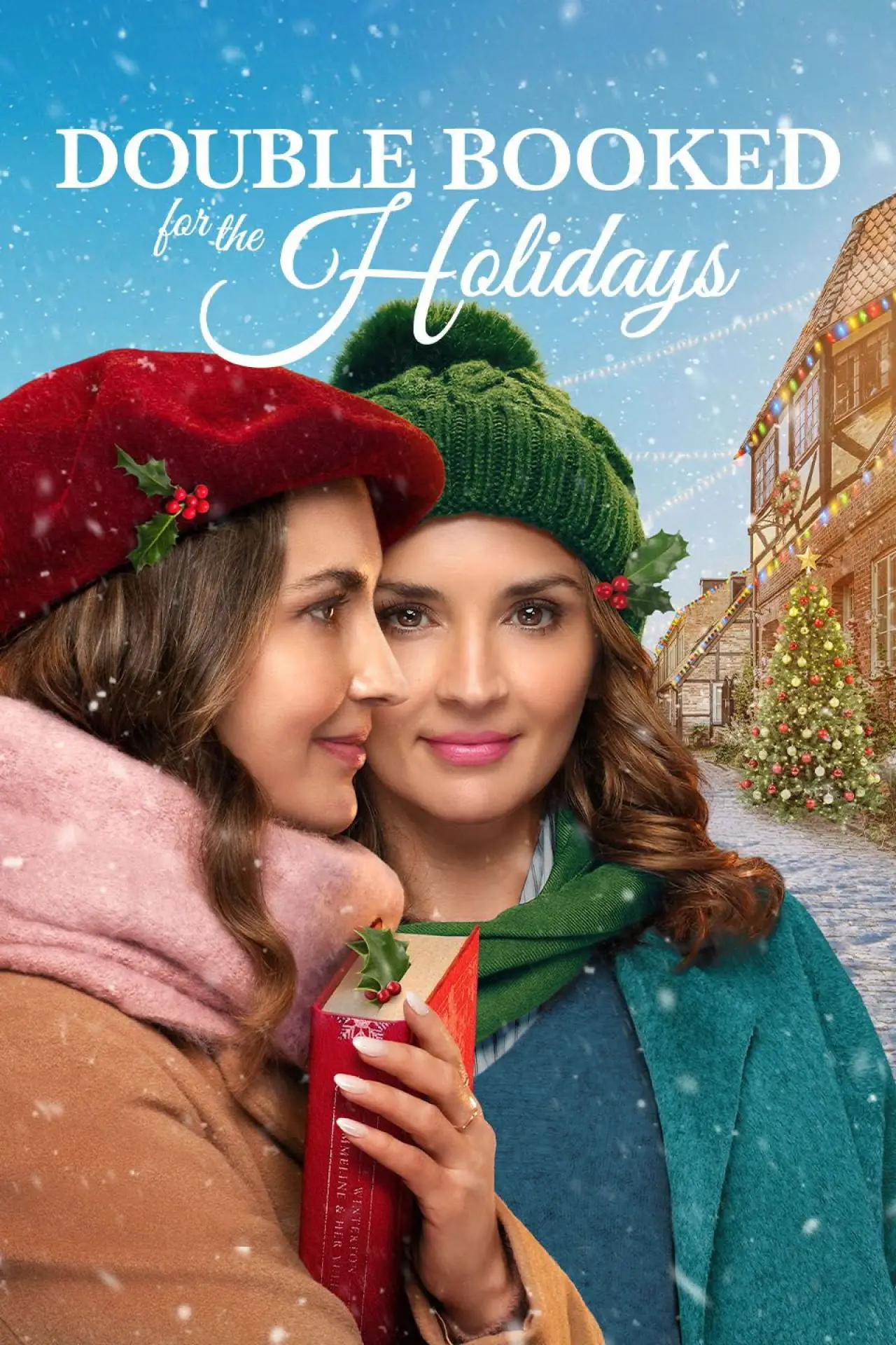 Plakat filmowy "Double Booked for the Holidays"