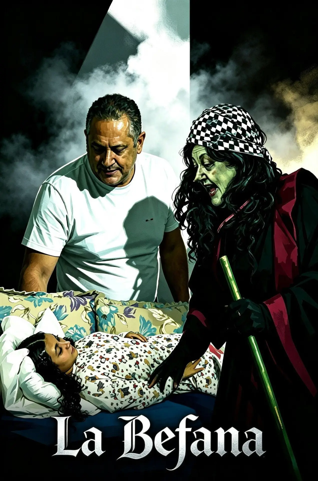 Plakat filmowy "La Befana"