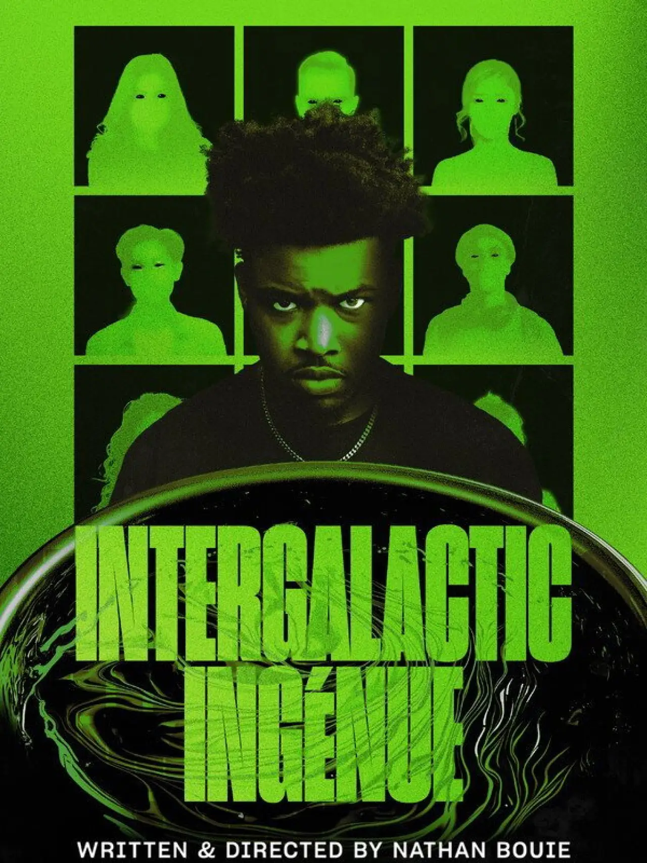 Plakat filmowy "Intergalactic Ingenue"