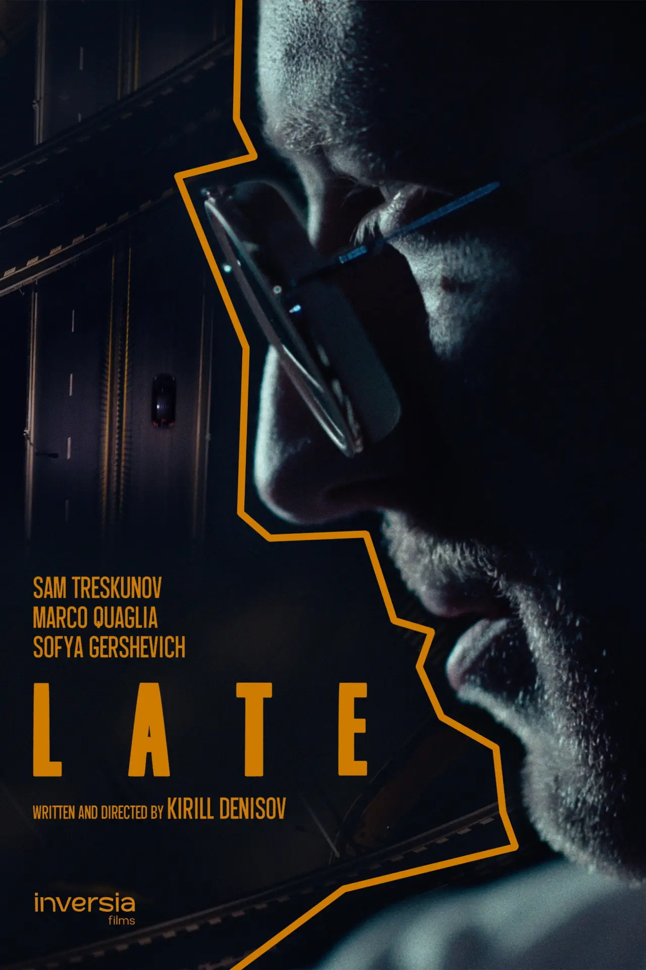 Plakat filmowy "Late"