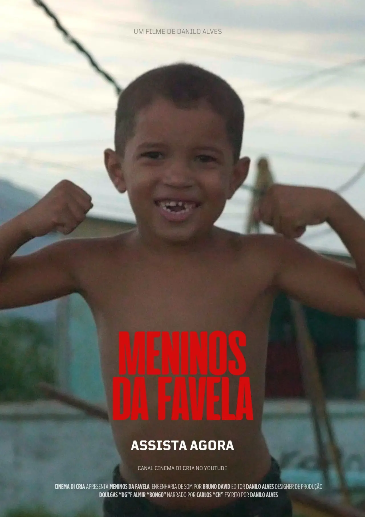 Plakat filmowy "Meninos da Favela"