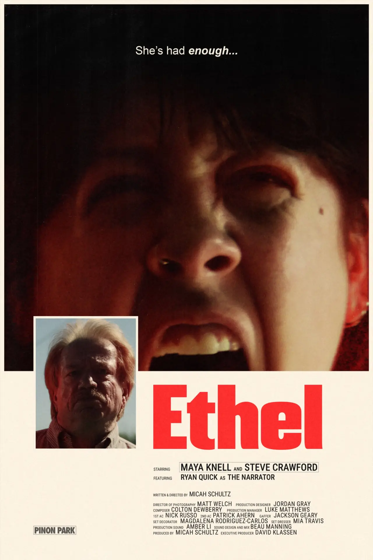 Plakat filmowy "Ethel"