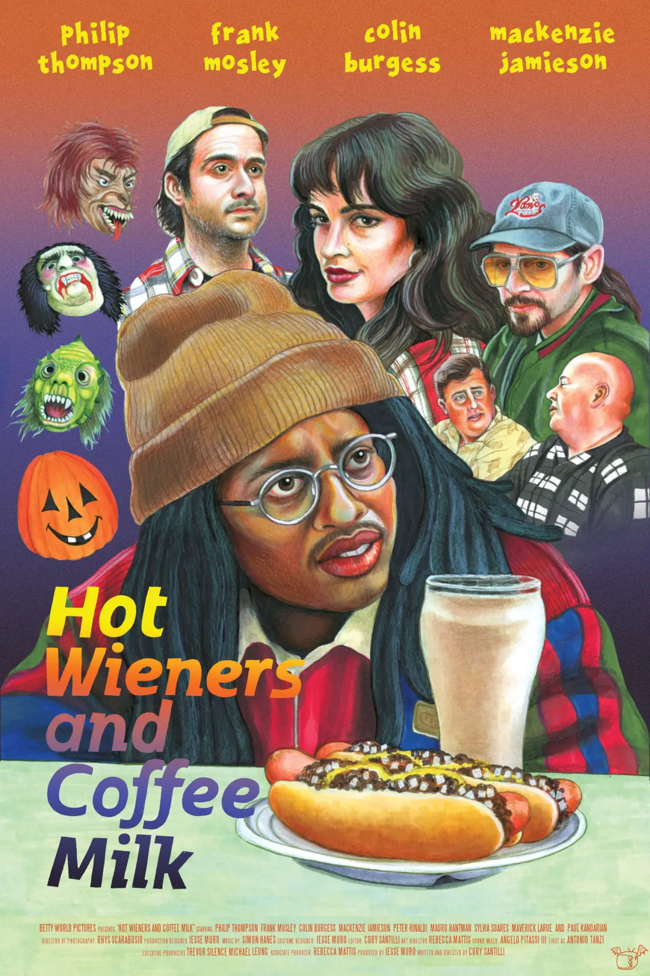 Plakat filmowy "Hot Wieners and Coffee Milk"