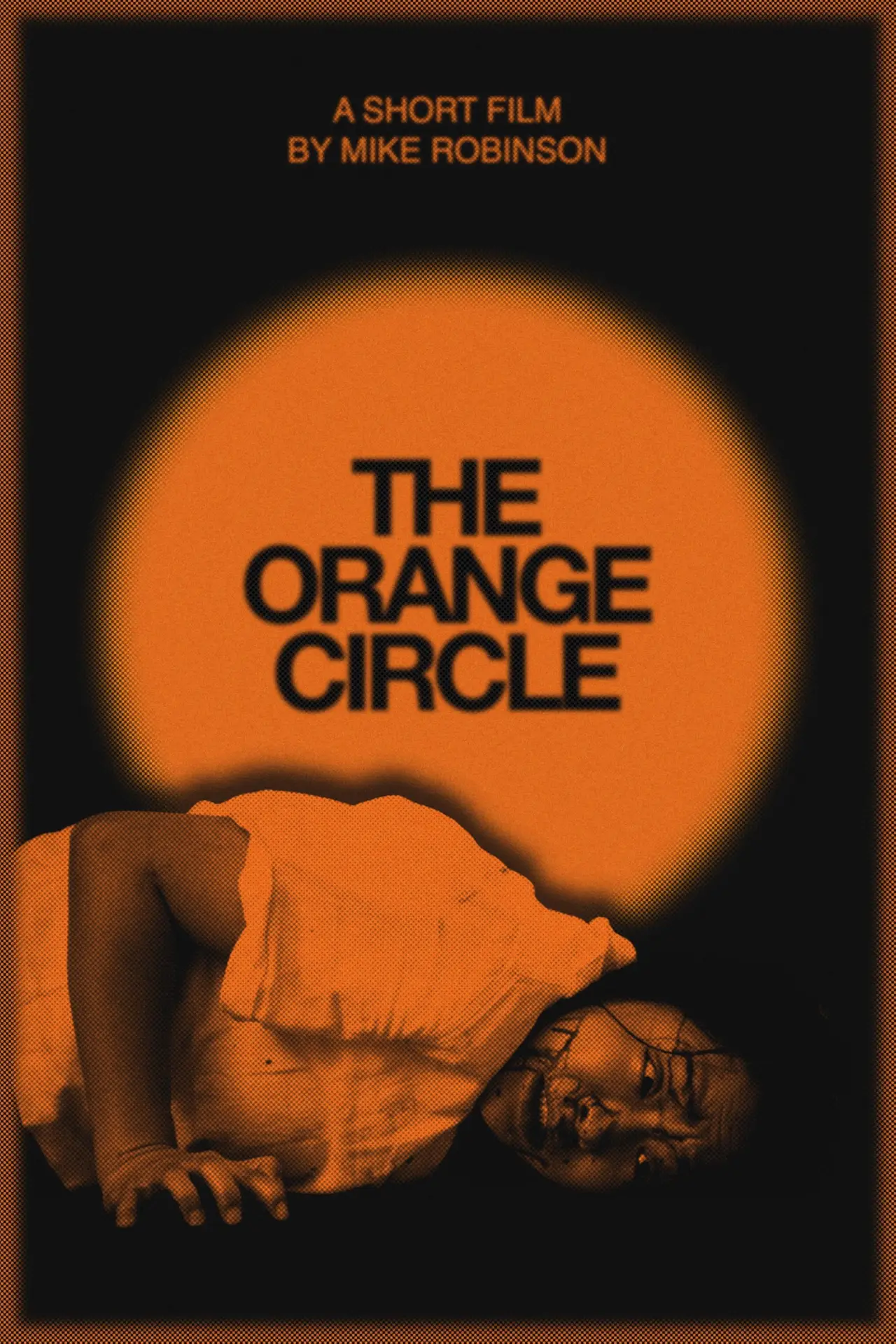 Plakat filmowy "The Orange Circle"