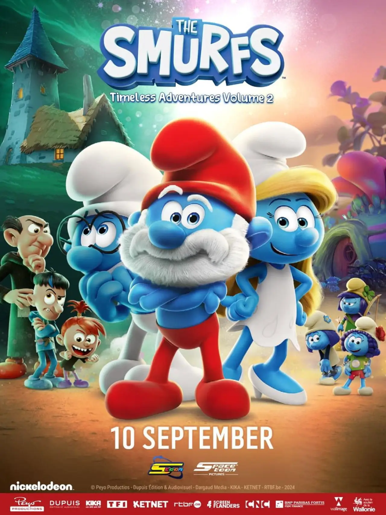 Plakat filmowy "The Smurfs Timeless Adventure Volume 2"