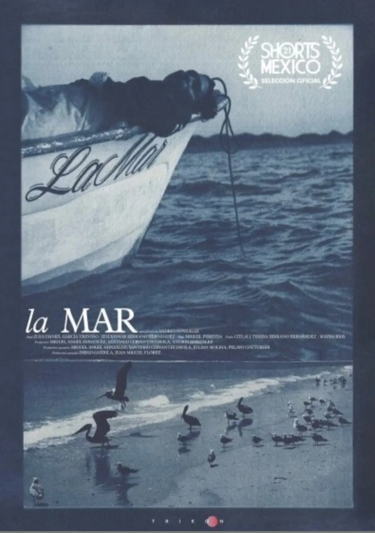 Plakat filmowy "La mar"