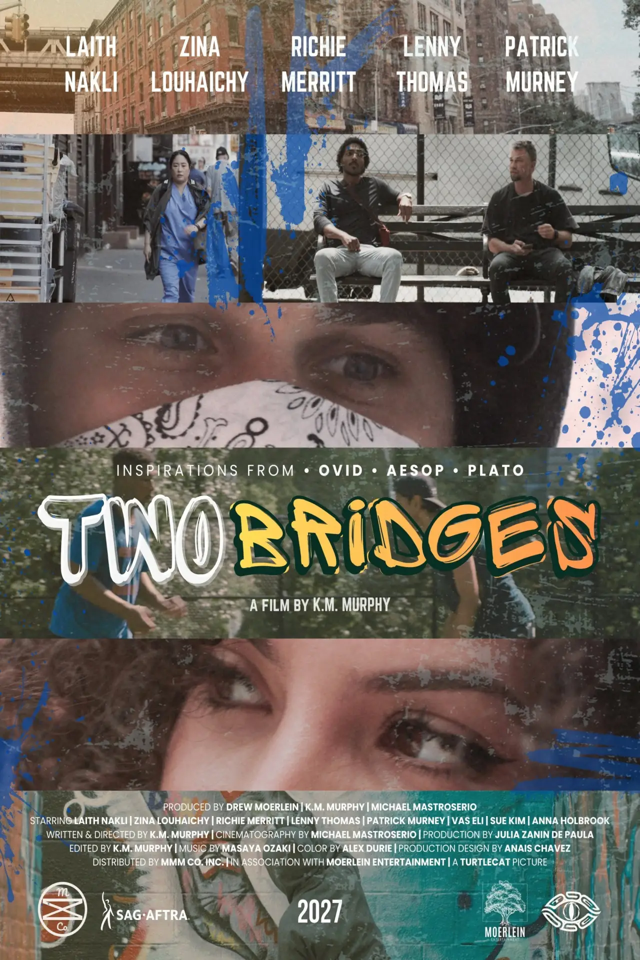 Plakat filmowy "Two Bridges"