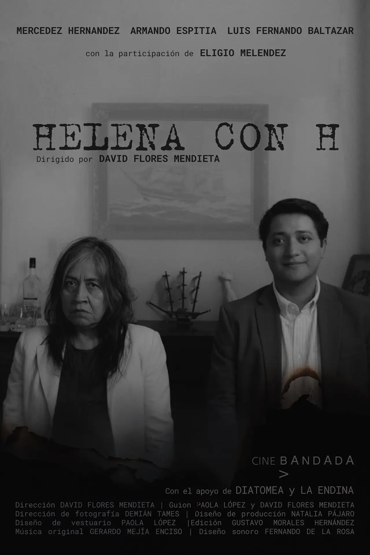 Plakat filmowy "Helena con H"