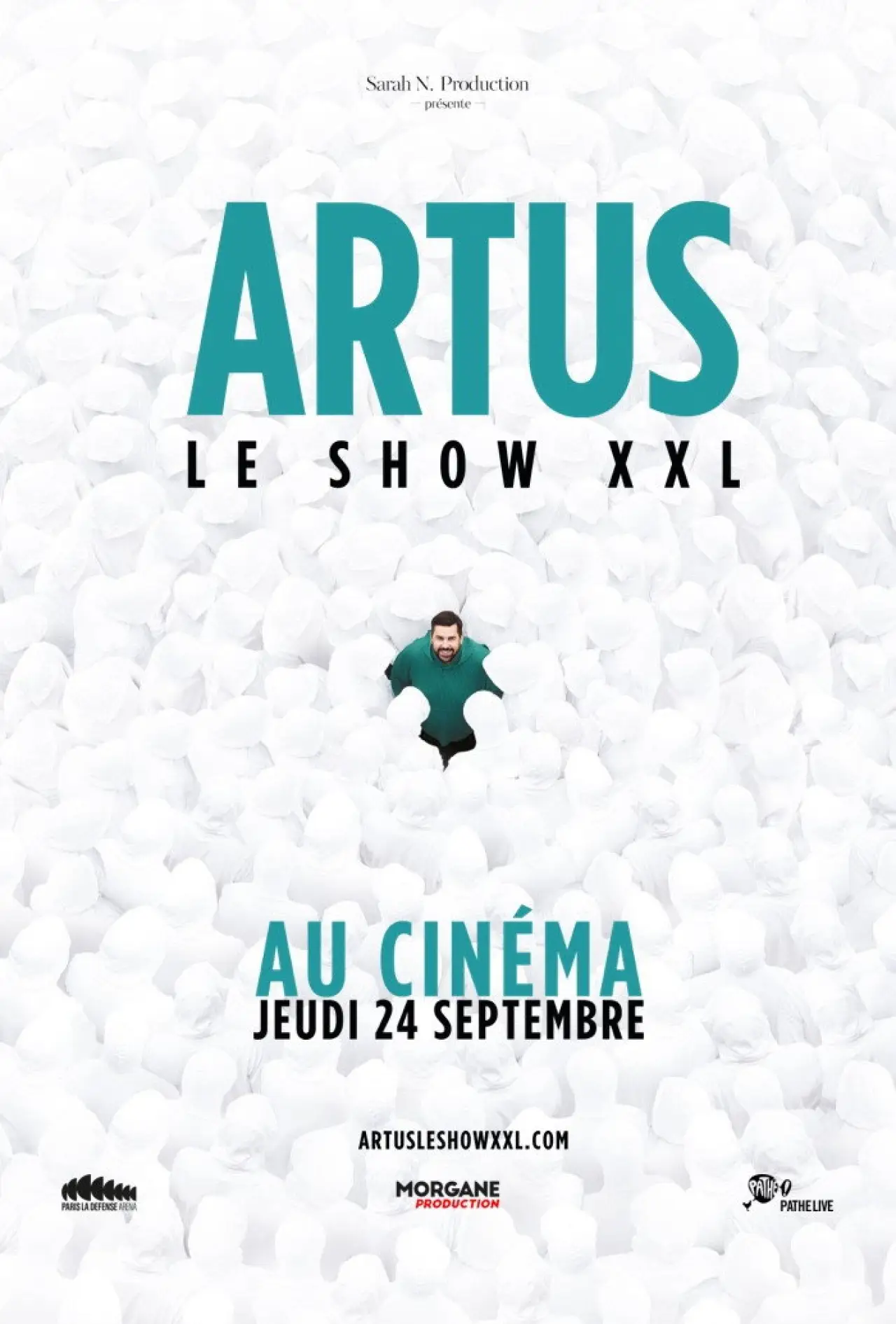 Plakat filmowy "Artus – Le Show XXL au Cinéma"