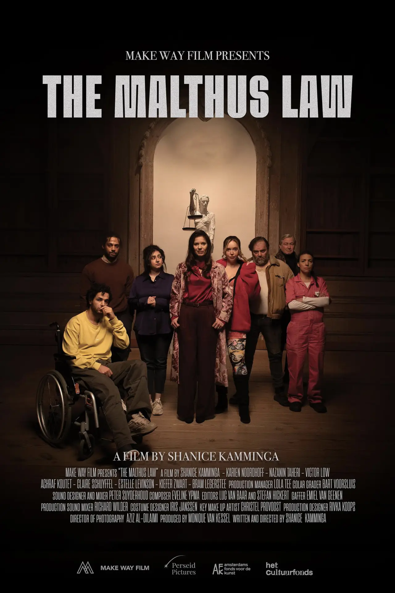 Plakat filmowy "De Malthus Wet"