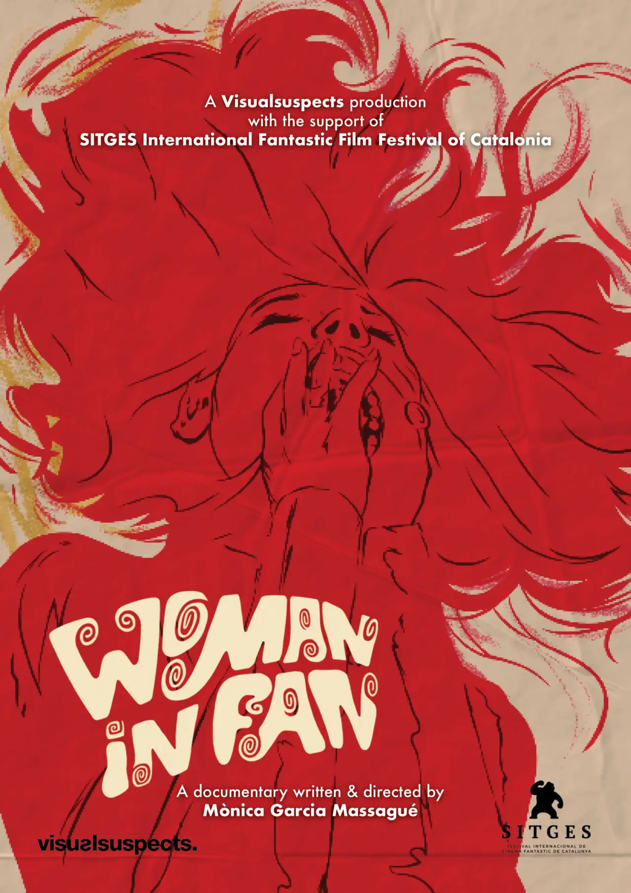 Plakat filmowy "WomanInFan"