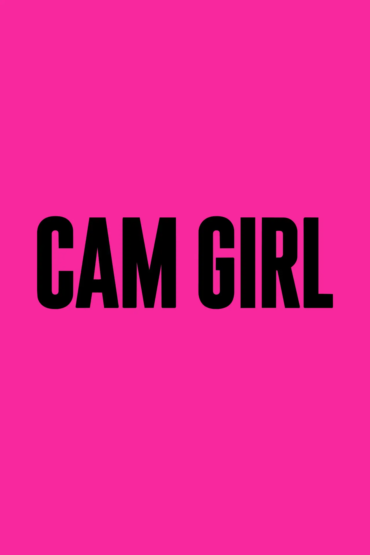 Plakat filmowy "Cam Girl"