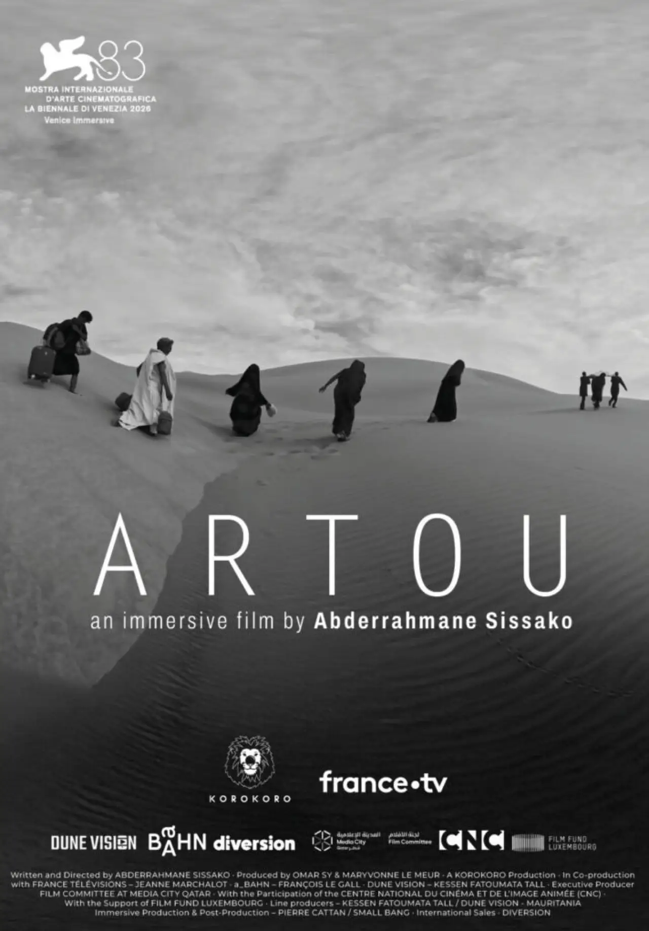 Plakat filmowy "Artou"