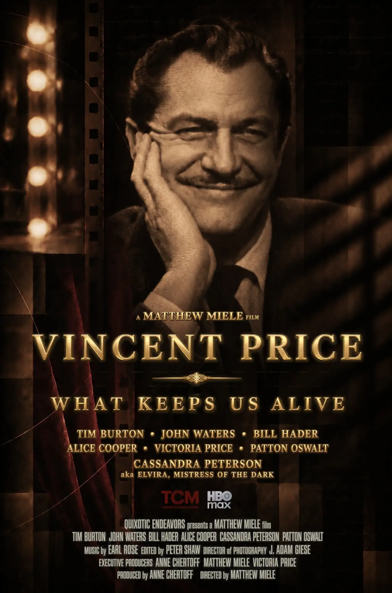 Plakat filmowy "Vincent Price: What Keeps Us Alive"