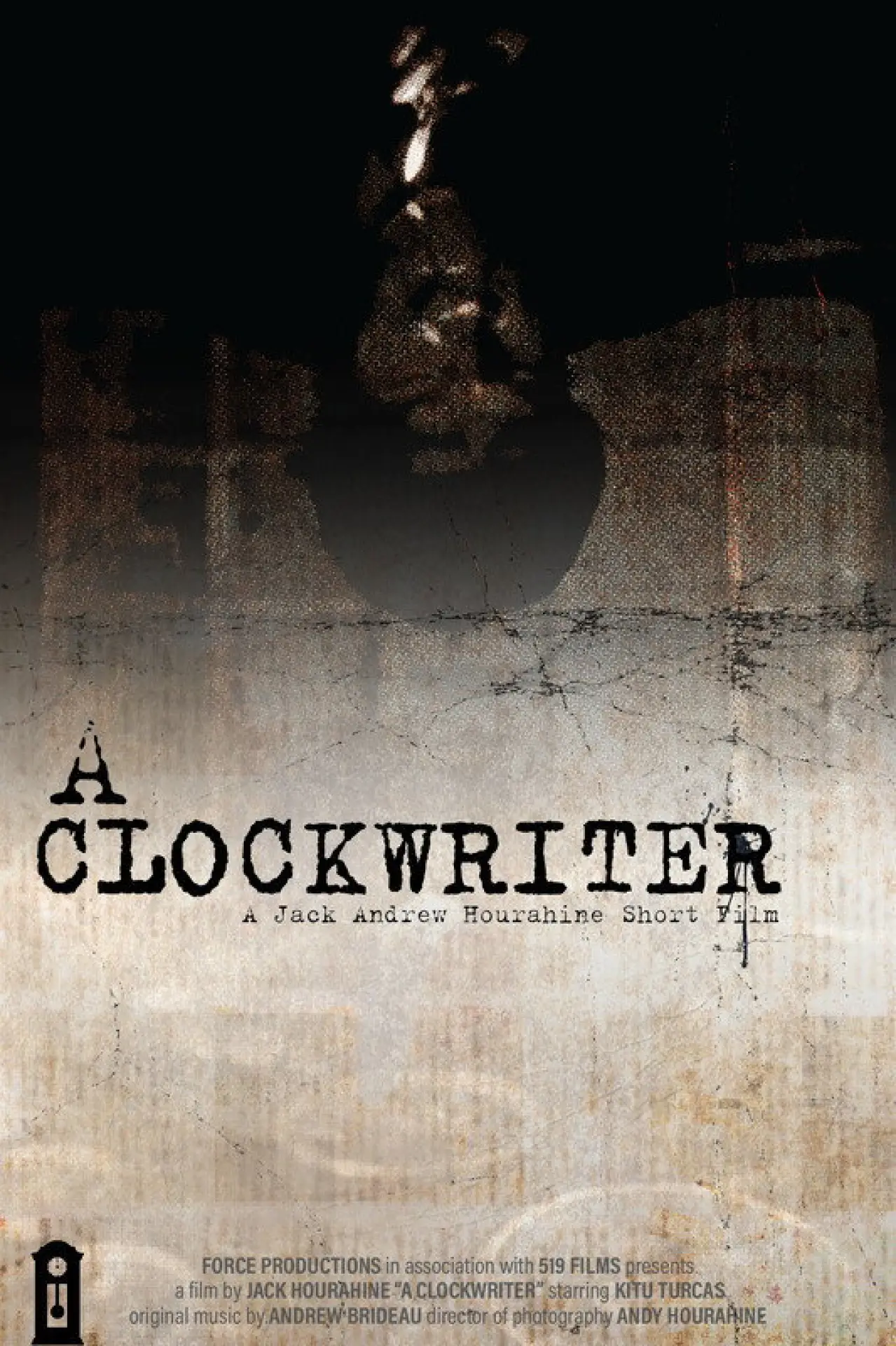 Plakat filmowy "A Clockwriter"