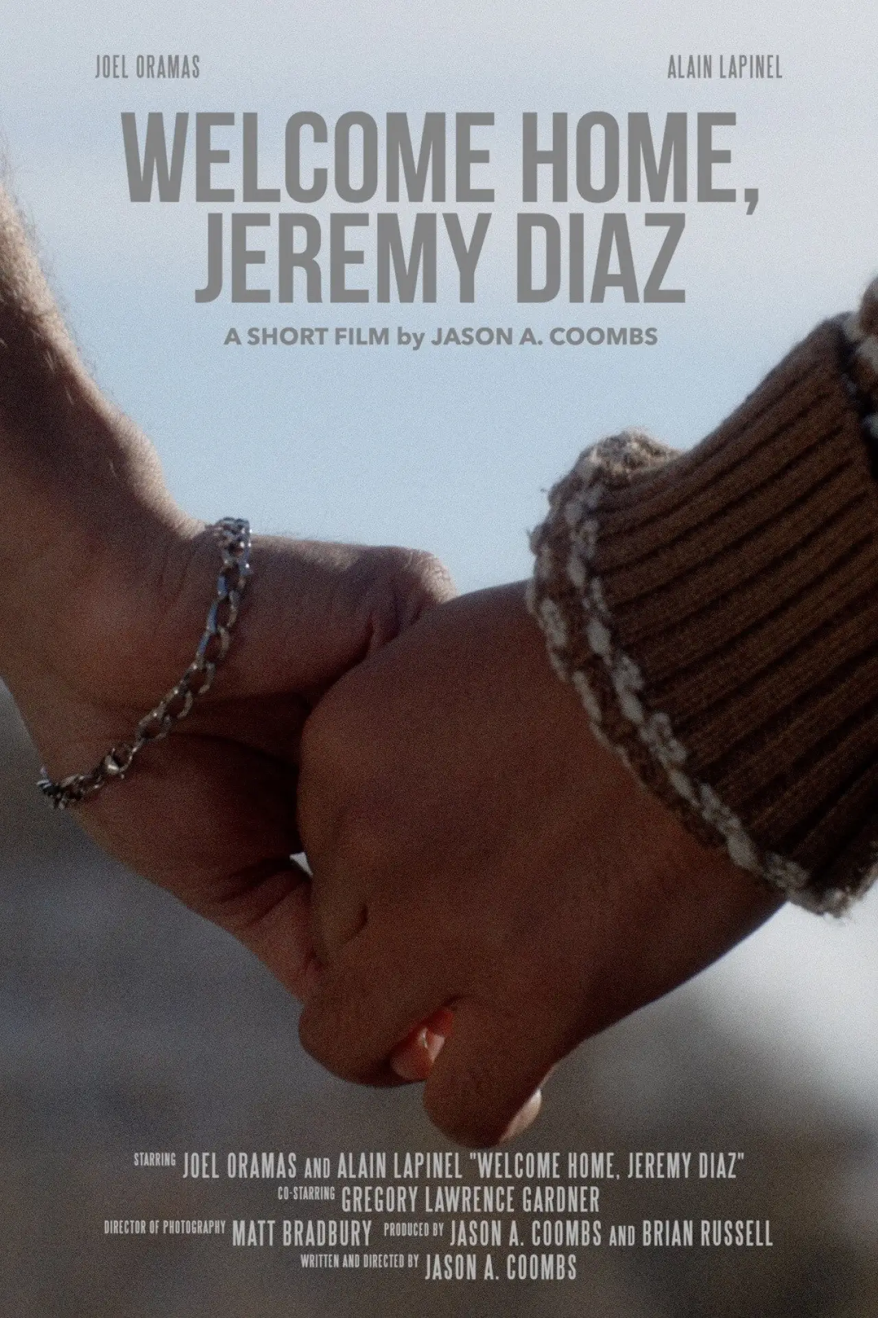 Plakat filmowy "Welcome Home, Jeremy Diaz"