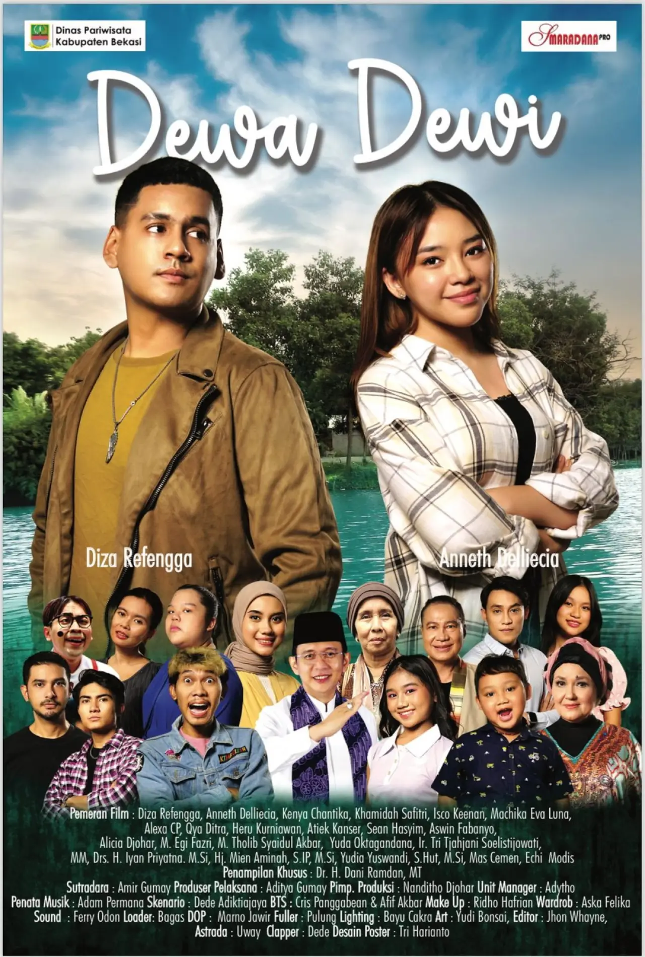 Plakat filmowy "Dewa Dewi"