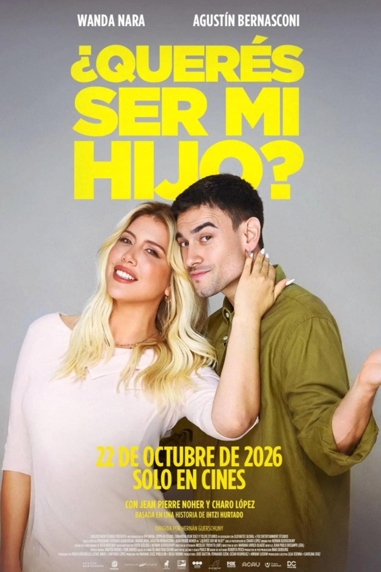 Plakat filmowy "¿Querés ser mi hijo?"