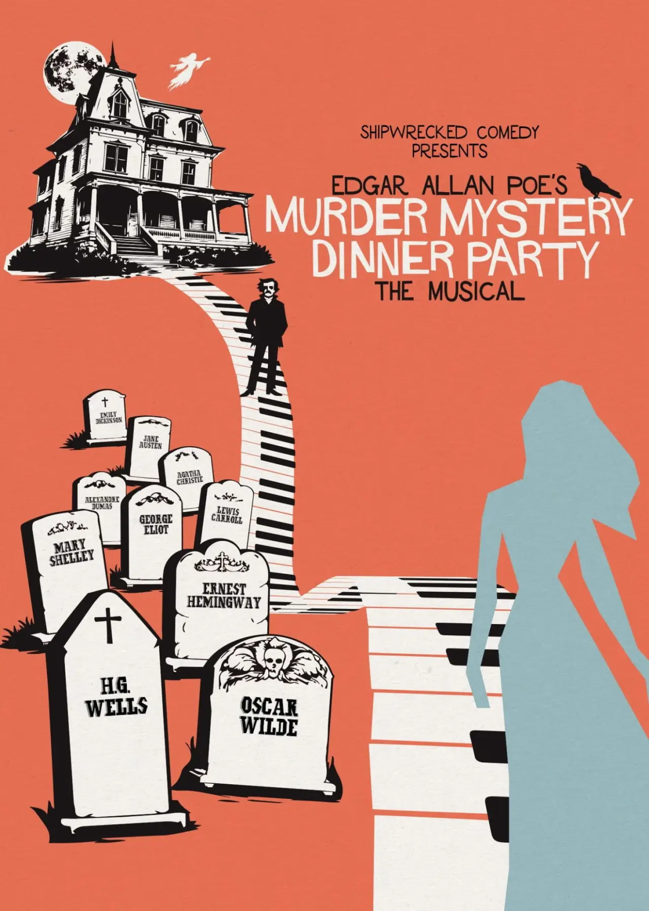 Plakat filmowy "Edgar Allan Poe’s Murder Mystery Dinner Party: The Musical"