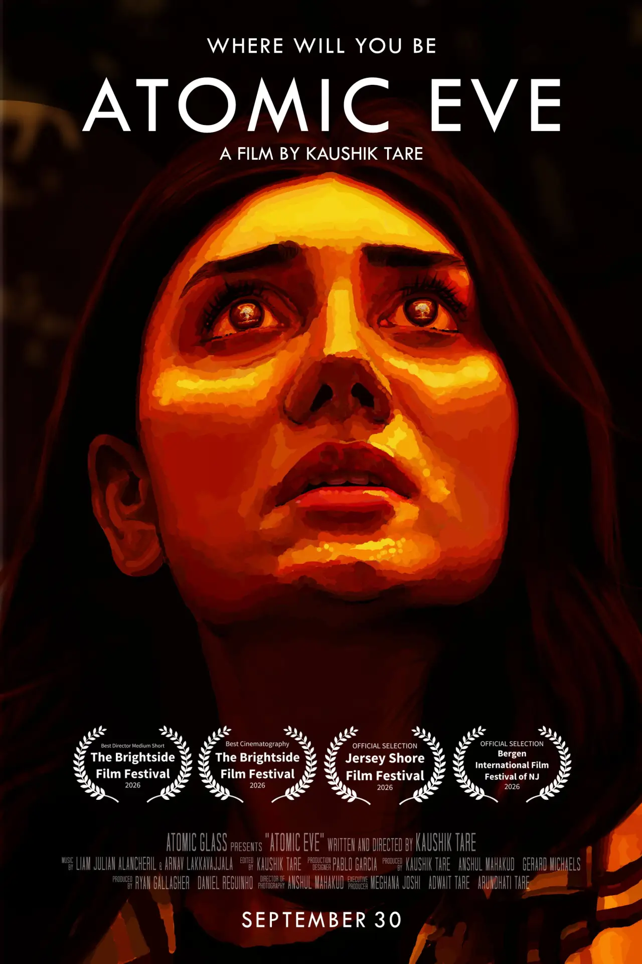 Plakat filmowy "Atomic Eve"
