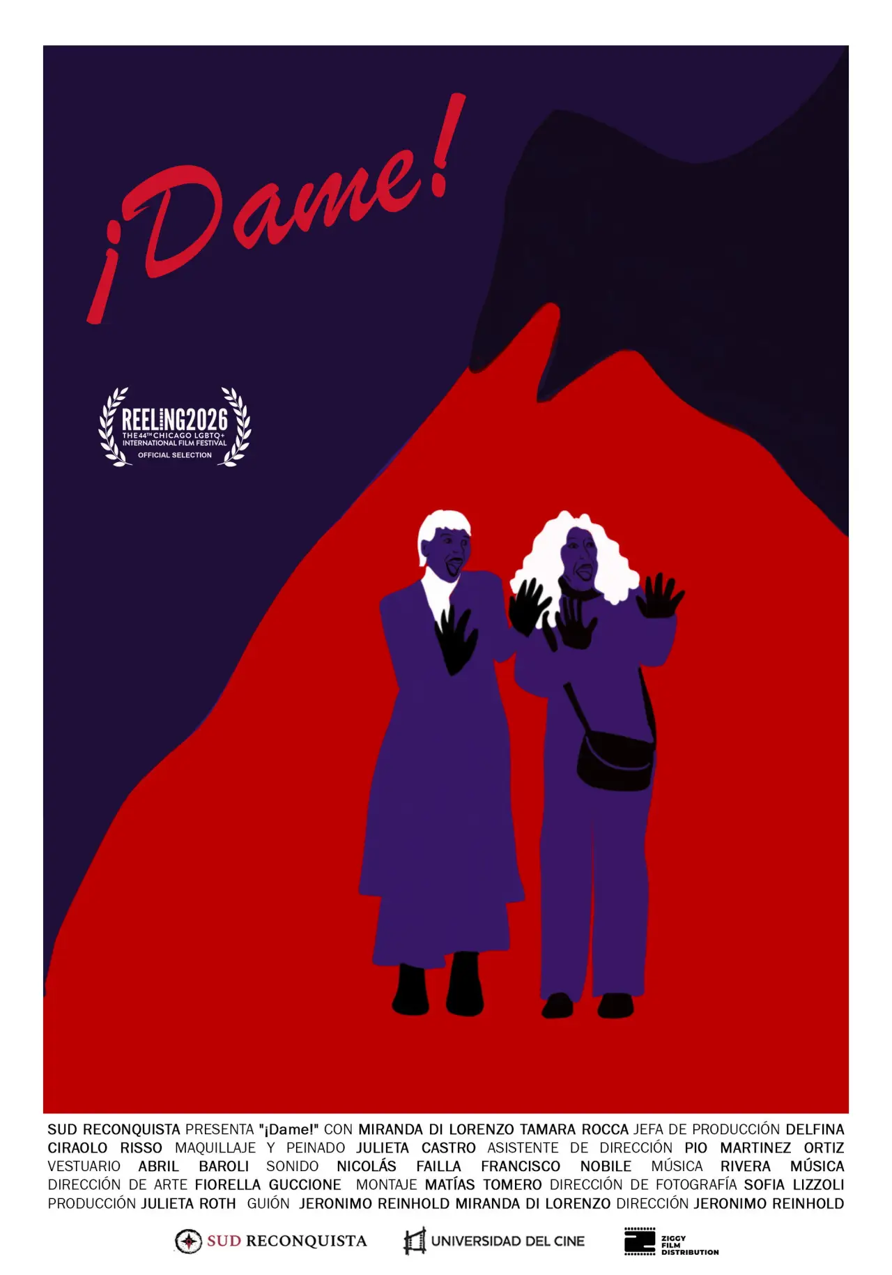 Plakat filmowy "¡Dame!"