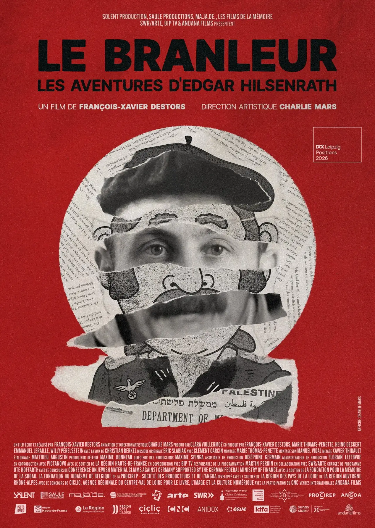 Plakat filmowy "The Masturbator - The Adventures of Edgar Hilsenrath"